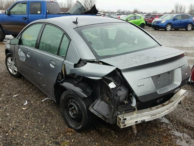 1G8AJ55F46Z119311 - 2006 SATURN ION LEVEL GRAY photo 3