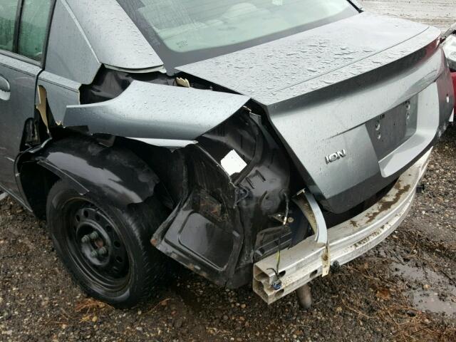 1G8AJ55F46Z119311 - 2006 SATURN ION LEVEL GRAY photo 9