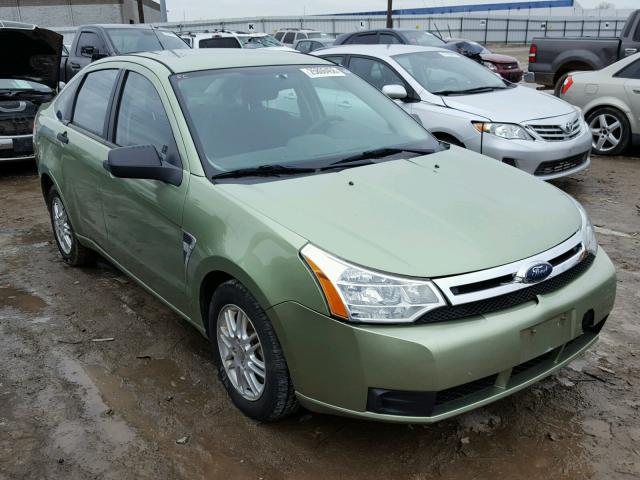 1FAHP35NX8W178825 - 2008 FORD FOCUS SE GREEN photo 1