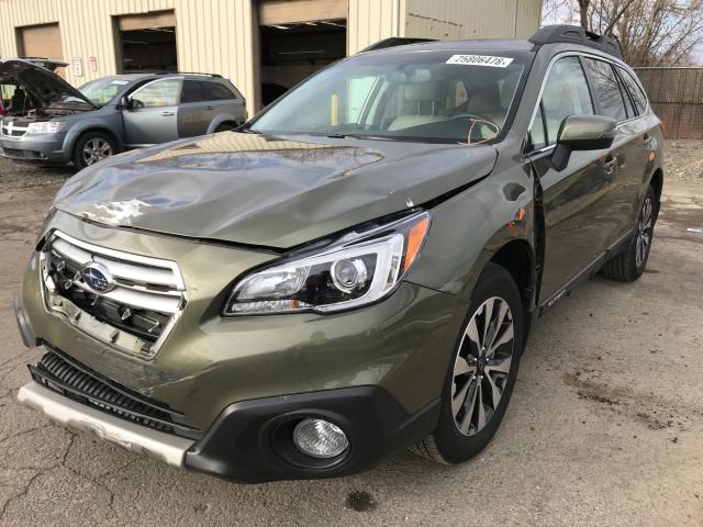 4S4BSAKC0H3300305 - 2017 SUBARU OUTBACK 2. GREEN photo 2