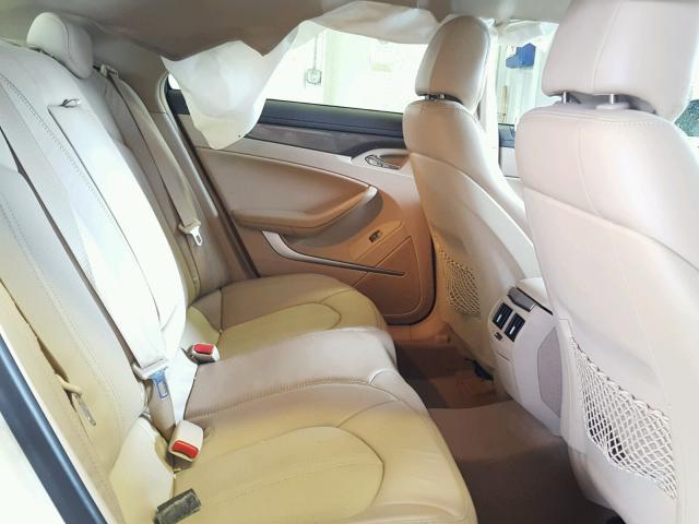 1G6DK5EV1A0110332 - 2010 CADILLAC CTS PERFOR Weiß Foto 6