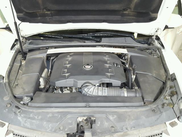 1G6DK5EV1A0110332 - 2010 CADILLAC CTS PERFOR Weiß Foto 7