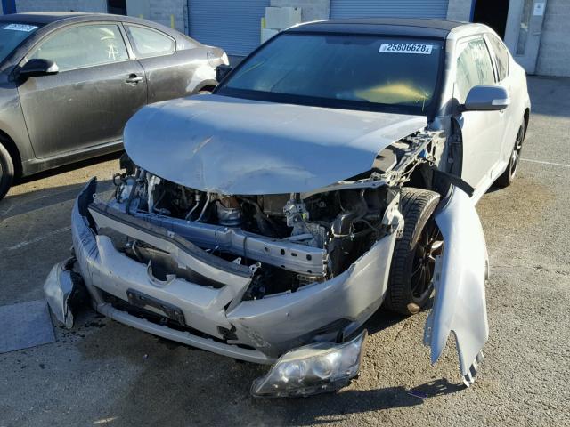 JTKJF5C71C3030645 - 2012 TOYOTA SCION TC 灰色 照片 2