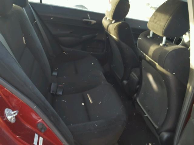 2HGFA1F61BH511080 - 2011 HONDA CIVIC LX-S 红色 照片 6