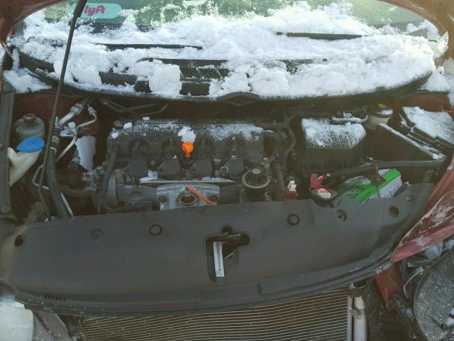 2HGFA1F61BH511080 - 2011 HONDA CIVIC LX-S 红色 照片 7