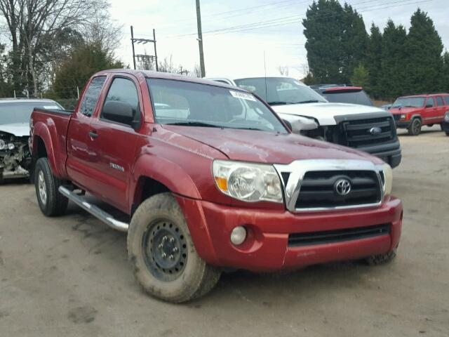 5TEUU42N45Z142641 - 2005 TOYOTA TACOMA ACC RED photo 1