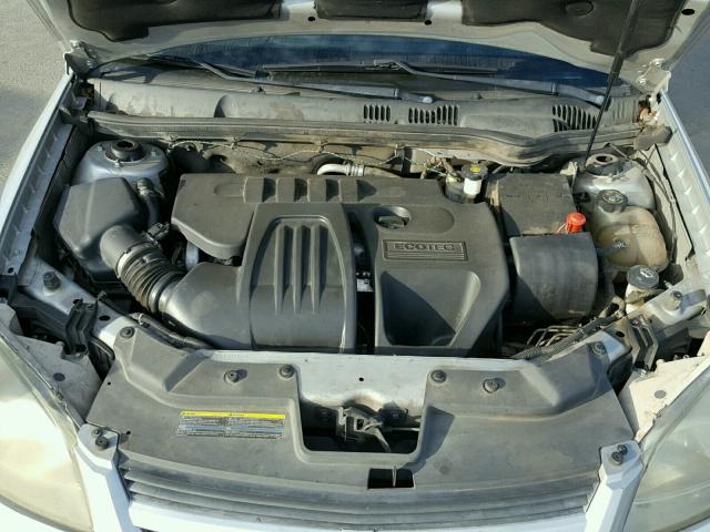 1G1AL58F487182136 - 2008 CHEVROLET COBALT LT SILVER photo 7