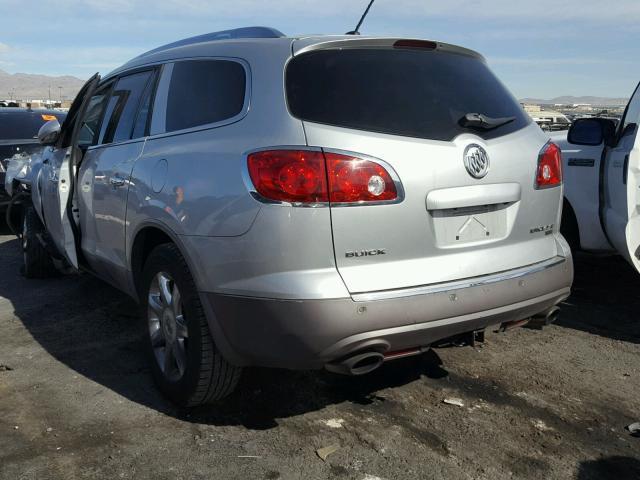 5GALVCED3AJ136406 - 2010 BUICK ENCLAVE CX SILVER photo 3