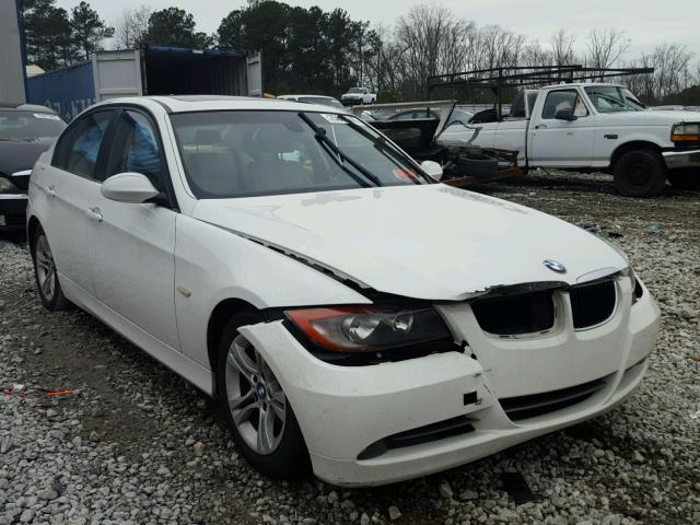 WBAVA375X8NL19245 - 2008 BMW 328 I WHITE photo 1