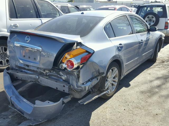 1N4BL2APXCN478155 - 2012 NISSAN ALTIMA SR BLUE photo 4