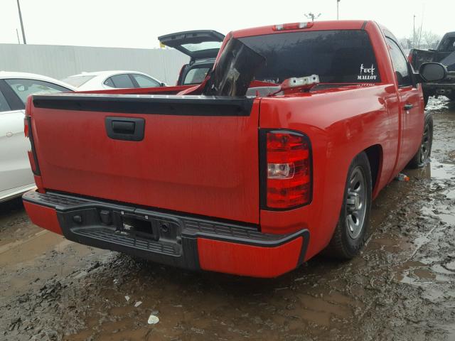 1GCNCPEA0CZ267310 - 2012 CHEVROLET SILVERADO RED photo 4