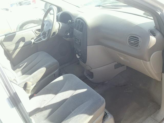 1B8GP25322B737115 - 2002 DODGE CARAVAN SE SILVER photo 5