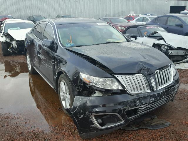 1LNHL9DRXCG800223 - 2012 LINCOLN MKS BLACK photo 1