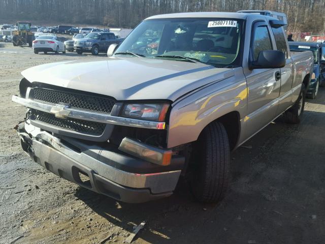 1GCEC19X54Z325120 - 2004 CHEVROLET SILVERADO BEIGE photo 2