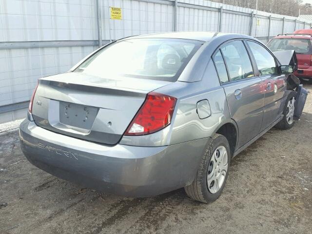 1G8AJ52F15Z173054 - 2005 SATURN ION LEVEL GRAY photo 4