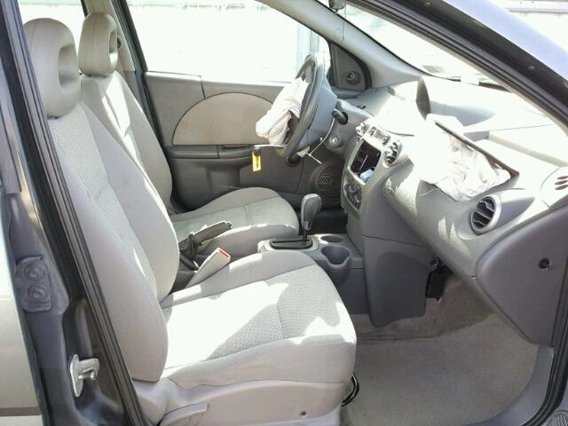 1G8AJ52F15Z173054 - 2005 SATURN ION LEVEL GRAY photo 5