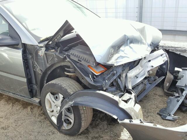 1G8AJ52F15Z173054 - 2005 SATURN ION LEVEL GRAY photo 9