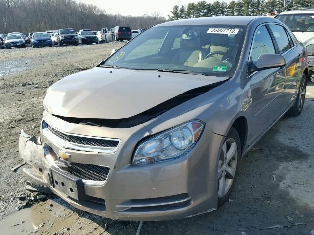 1G1ZJ57B88F277716 - 2008 CHEVROLET MALIBU 2LT BROWN photo 2