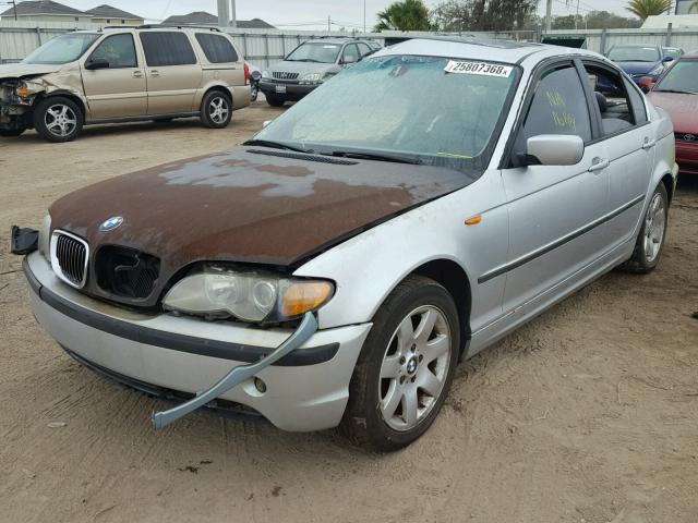 WBAET37434NJ95816 - 2004 BMW 325 I SILVER photo 2