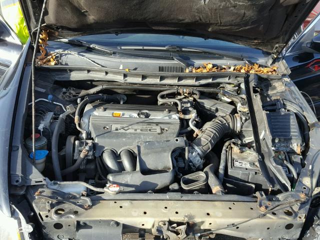 1HGCP25818A120285 - 2008 HONDA ACCORD EXL BLACK photo 7