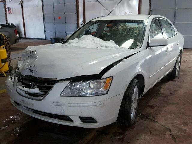 5NPET4ACXAH659494 - 2010 HYUNDAI SONATA GLS WHITE photo 2