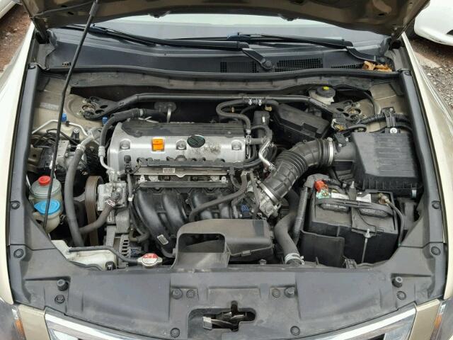 1HGCP2F71AA151791 - 2010 HONDA ACCORD EX GOLD photo 7