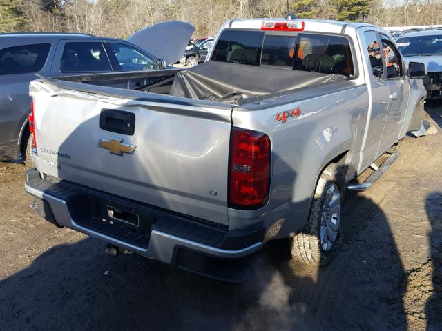 1GCHTCE36G1279523 - 2016 CHEVROLET COLORADO L SILVER photo 4