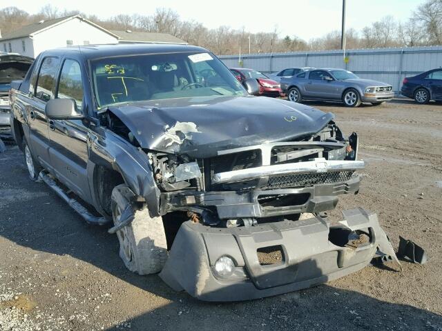 3GNEK13T13G139587 - 2003 CHEVROLET AVALANCHE GRAY photo 1