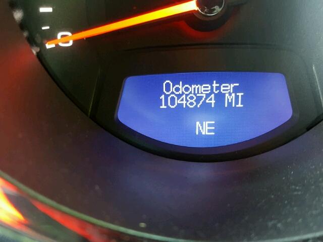 1G6DL1ED5B0170306 - 2011 CADILLAC CTS PERFOR أسود صورة 8