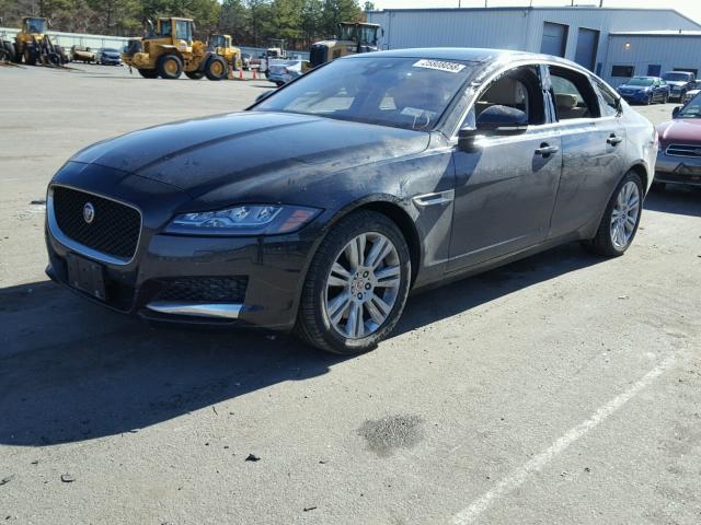 SAJBJ4BV2GCY19477 - 2016 JAGUAR XF PREMIUM BLACK photo 2