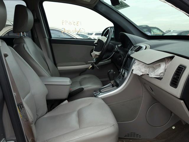 2CNDL73F856142429 - 2005 CHEVROLET EQUINOX LT GRAY photo 5