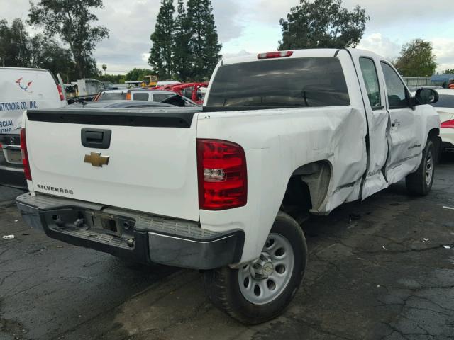 1GCEC19C07Z583398 - 2007 CHEVROLET SILVERADO WHITE photo 4