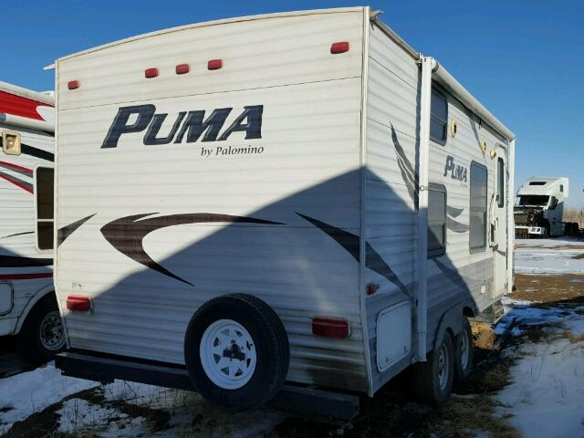 4X4TPUU26AP027458 - 2010 PALM PUMA WHITE photo 4