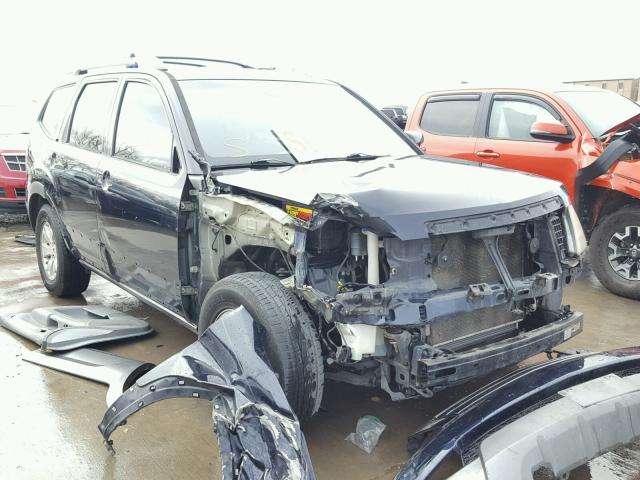 KNDJJ741895021661 - 2009 KIA BORREGO LX BLUE photo 1