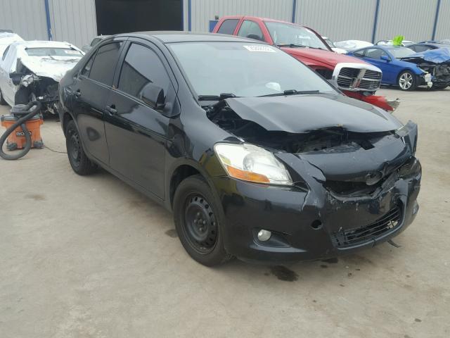 JTDBT923981286576 - 2008 TOYOTA YARIS BLACK photo 1