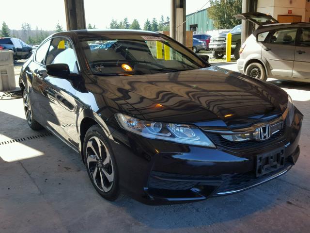 1HGCT1B32GA005983 - 2016 HONDA ACCORD LX- BLACK photo 1