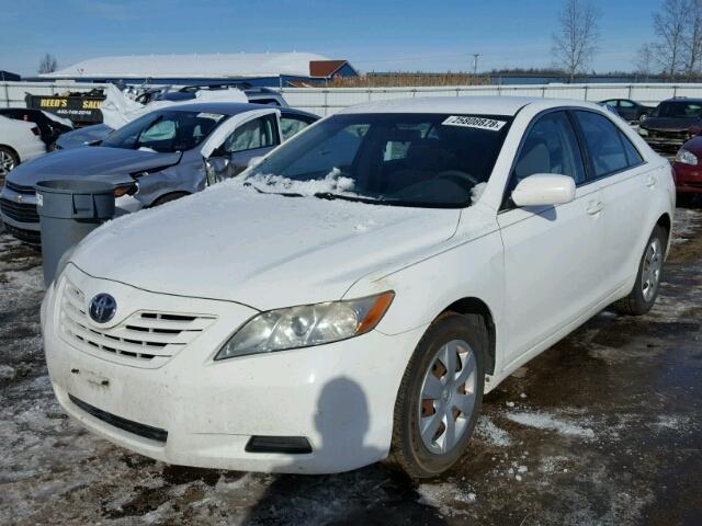 4T4BE46K39R058170 - 2009 TOYOTA CAMRY BASE WHITE photo 2