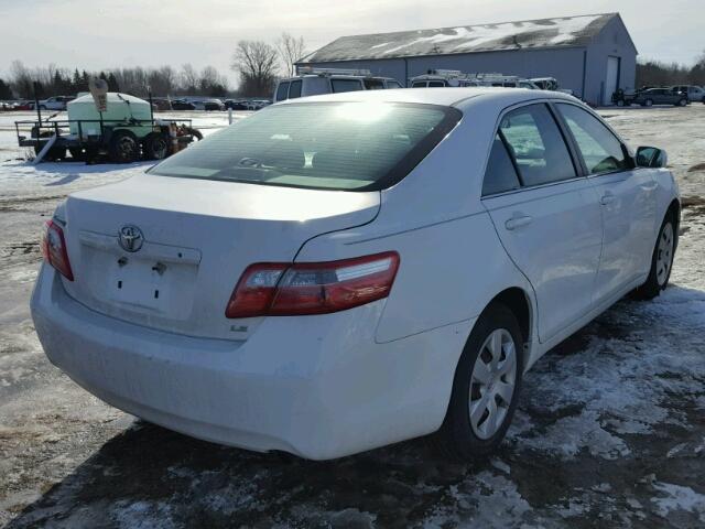 4T4BE46K39R058170 - 2009 TOYOTA CAMRY BASE WHITE photo 4