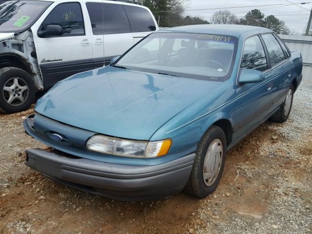 1FACP52U7NA271778 - 1992 FORD TAURUS GL TEAL photo 2