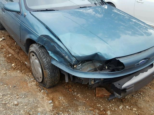 1FACP52U7NA271778 - 1992 FORD TAURUS GL TEAL photo 9