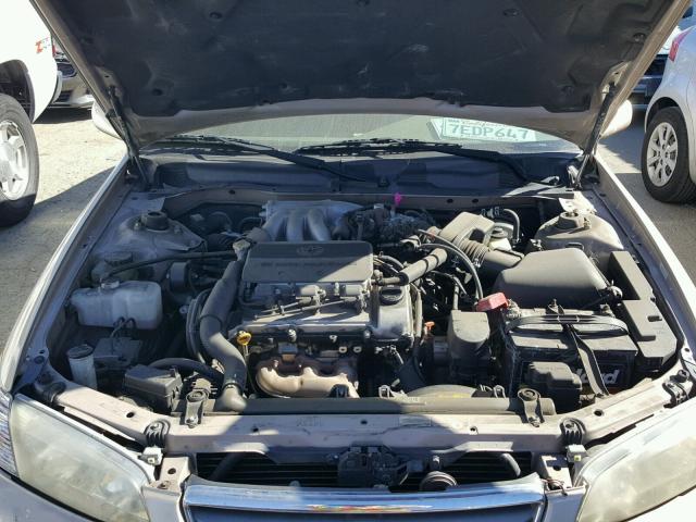 JT2BF22K2Y0237773 - 2000 TOYOTA CAMRY CE GOLD photo 7