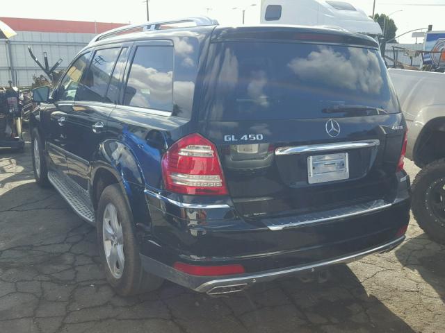 4JGBF7BE8CA798590 - 2012 MERCEDES-BENZ GL 450 4MA BLACK photo 3