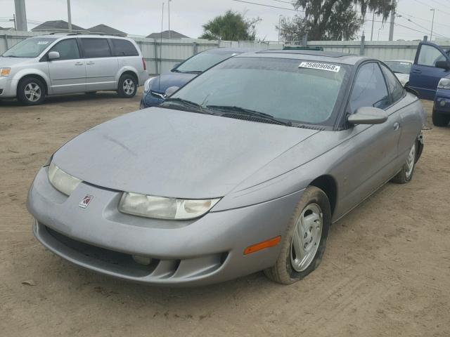 1G8ZH1272VZ319932 - 1997 SATURN SC2 SILVER photo 2