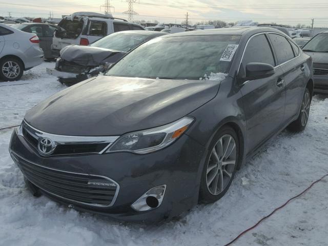 4T1BK1EB5FU149665 - 2015 TOYOTA AVALON XLE GRAY photo 2