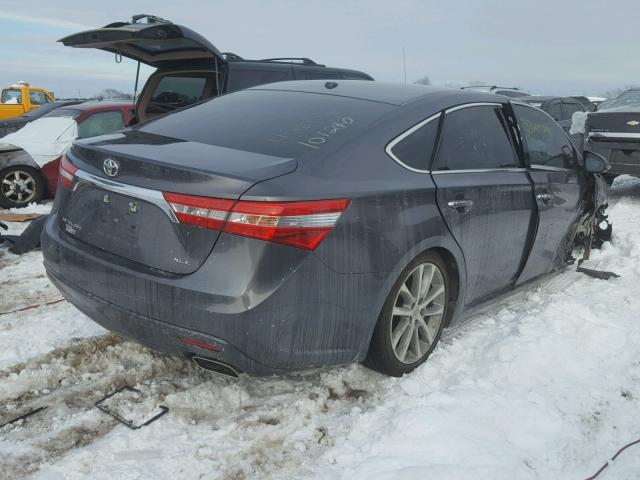 4T1BK1EB5FU149665 - 2015 TOYOTA AVALON XLE GRAY photo 4