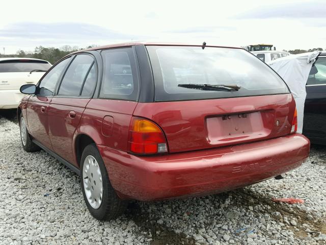 1G8ZK8270VZ112644 - 1997 SATURN SW2 RED photo 3