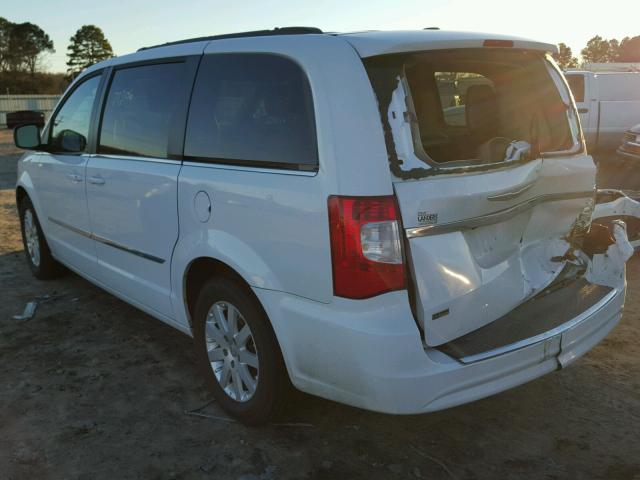 2C4RC1BGXER399799 - 2014 CHRYSLER TOWN & COU WHITE photo 3