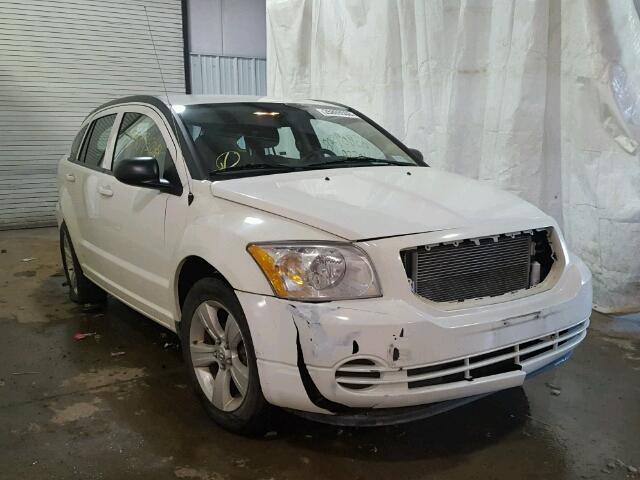 1B3CB4HAXAD534081 - 2010 DODGE CALIBER SX WHITE photo 1