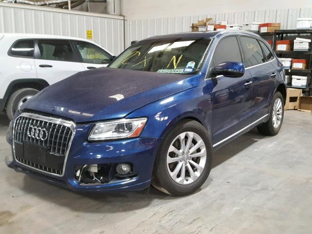 WA1LFAFP1FA024018 - 2015 AUDI Q5 PREMIUM BLUE photo 2