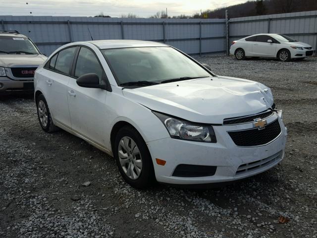 1G1PA5SH1E7177885 - 2014 CHEVROLET CRUZE LS WHITE photo 1